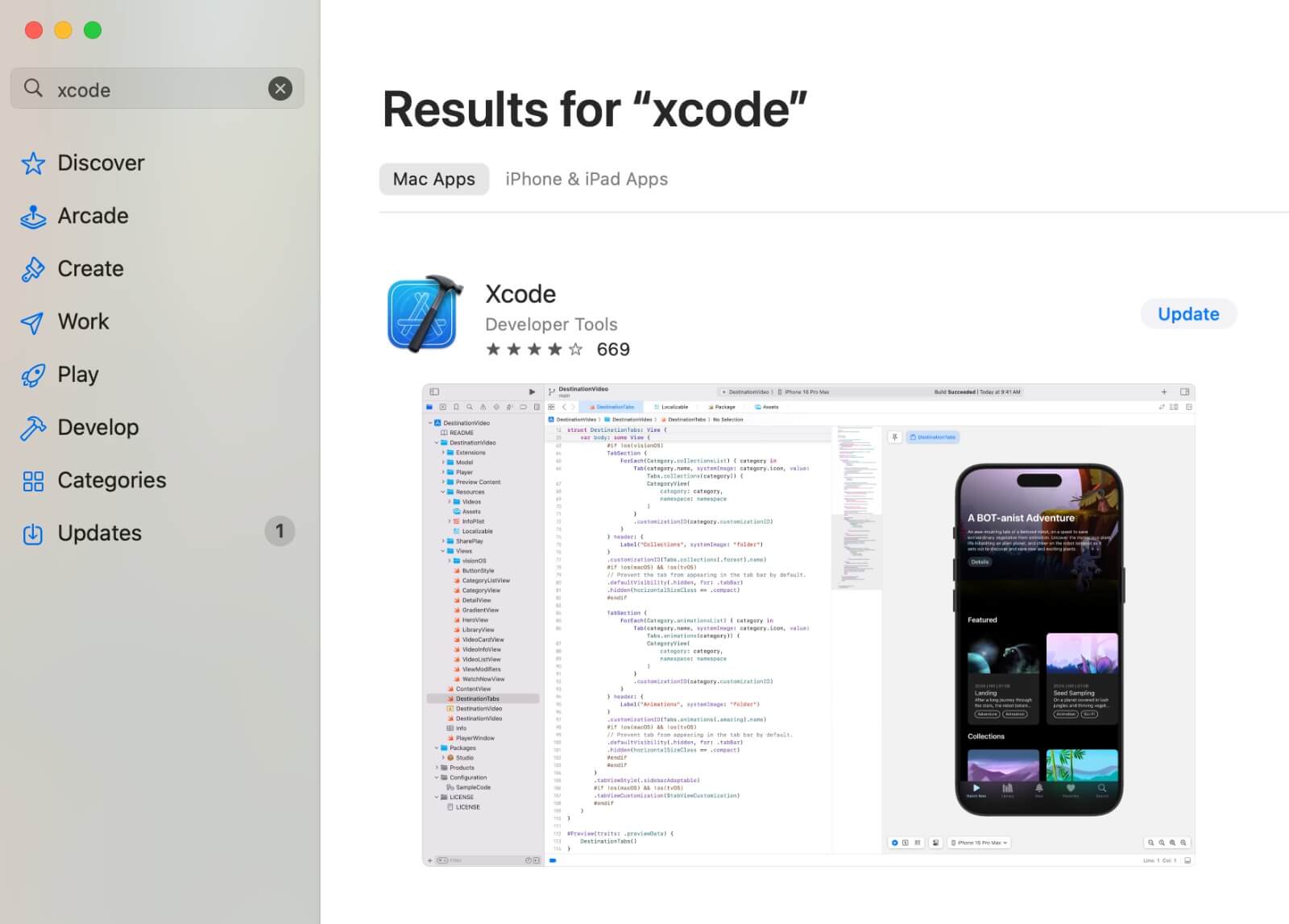 installing Xcode